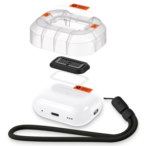 Spigen Lock Fit M carbon - AirPods Pro (2nd/1st Gen) (ASD06156) - Image 15