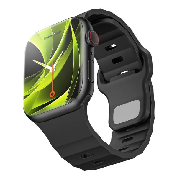Mobile Origin Strap III black - Apple Watch 44/45/46/49mm (AWMS-03-BLK) - Image 7