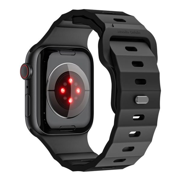 Mobile Origin Strap III black - Apple Watch 44/45/46/49mm (AWMS-03-BLK) - Image 8