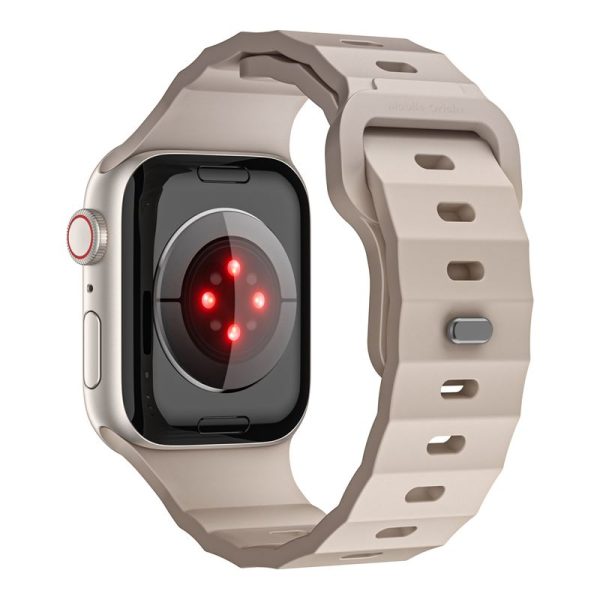 Mobile Origin Strap III light beige-Apple Watch 44/45/46/49mm (AWMS-03-LBG) - Image 9