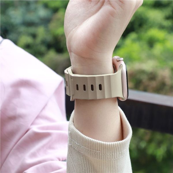 Mobile Origin Strap III light beige-Apple Watch 44/45/46/49mm (AWMS-03-LBG) - Image 13
