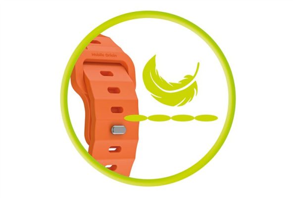 Mobile Origin Strap III orange - Apple Watch 44/45/46/49mm (AWMS-03-ORG) - Image 5
