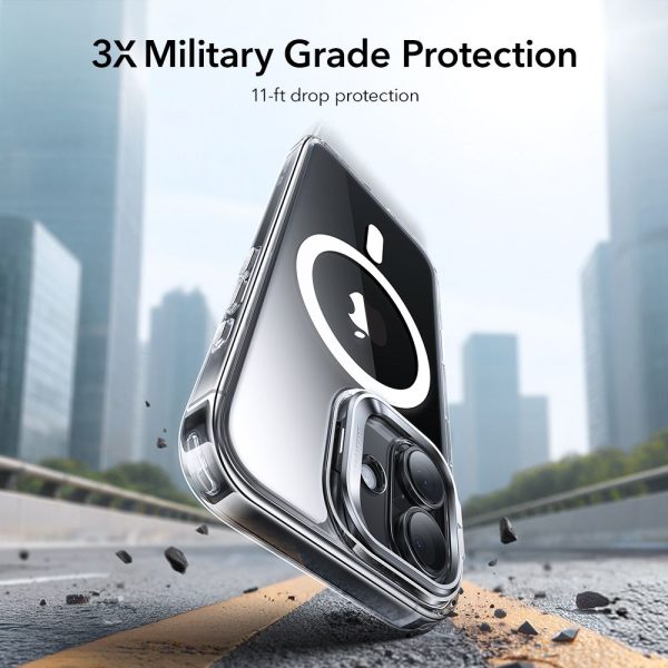 ESR CLASSIC HYBRID KICKSTAND MAGSAFE IPHONE 17 CLEAR - Image 6