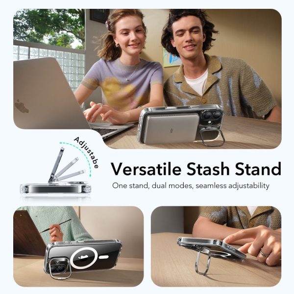 ESR CLASSIC HYBRID KICKSTAND MAGSAFE IPHONE 17 CLEAR - Image 7