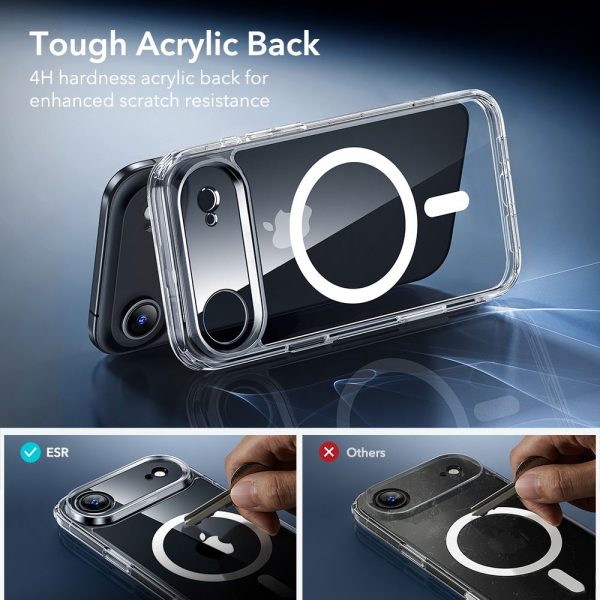 ESR CLASSIC HYBRID MAGSAFE & TEMPERED GLASS IPHONE 17 AIR CLEAR - Image 7