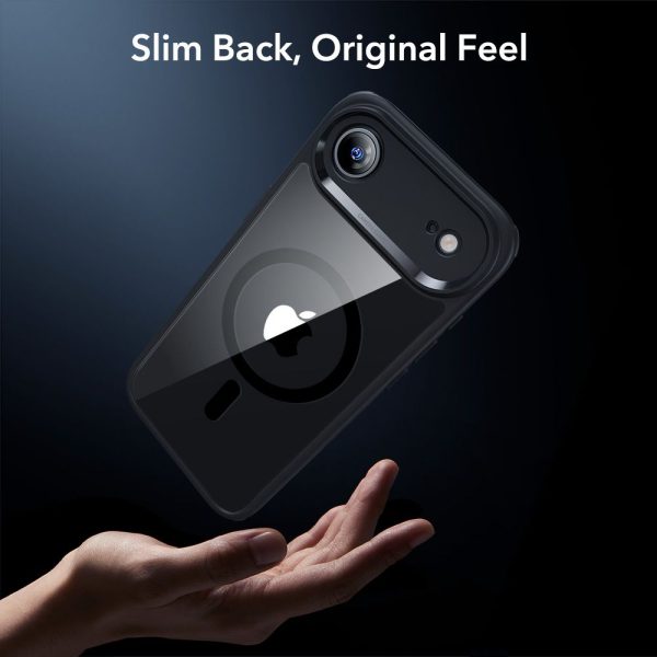 ESR CLASSIC HYBRID MAGSAFE & TEMPERED GLASS IPHONE 17 AIR CLEAR/BLACK - Image 8