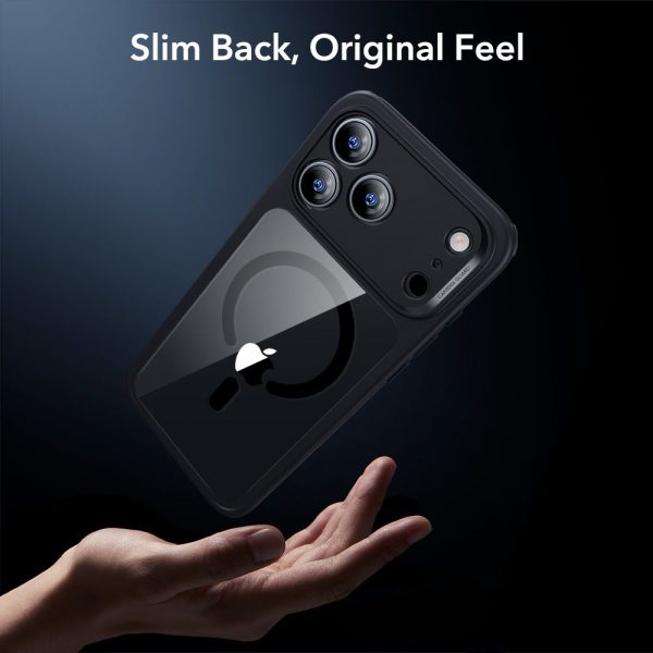 ESR CLASSIC HYBRID MAGSAFE & TEMPERED GLASS IPHONE 17 PRO CLEAR/BLACK - Image 6