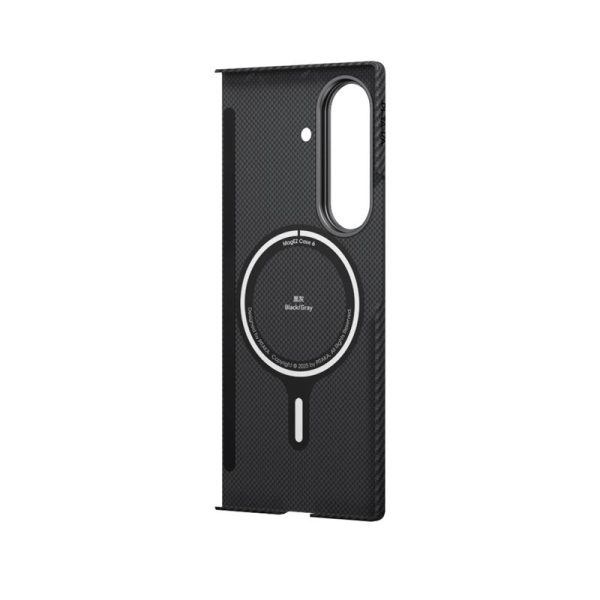 Pitaka Ultra-Slim Case Black/Grey - Samsung Galaxy Z Fold 7 (FBFold7) - Image 4