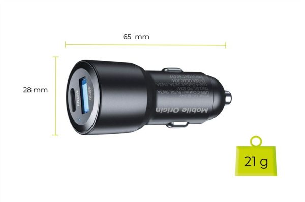 Mobile Origin Car Charger 60W USB-C and USB-A (FRL-CCH60W-01) - Image 12