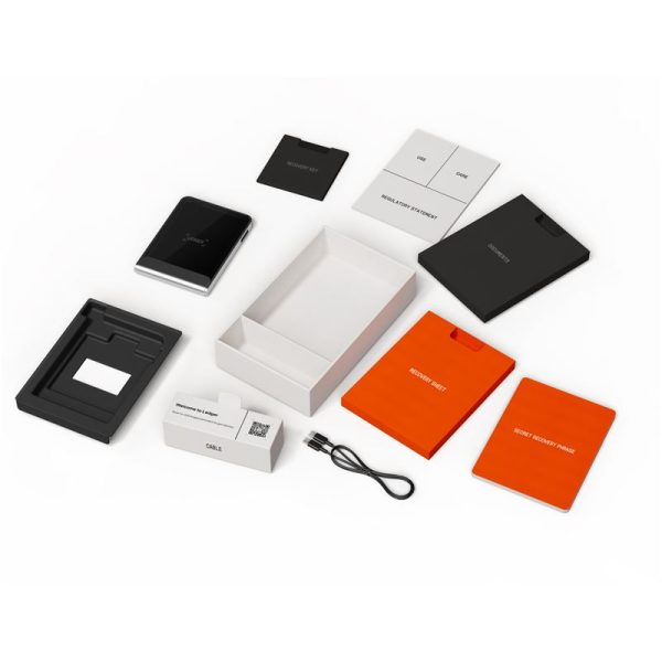 Ledger Flex Neptune Blue Crypto Hardware Wallet with Recovery Key (LEDGERFLEX-NBLUE-RK) - Image 8