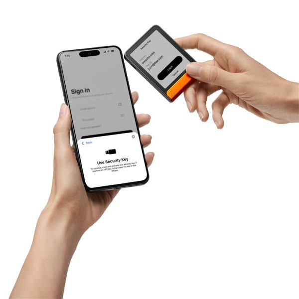 Ledger Flex Orange Crypto Hardware Wallet with Recovery Key (LEDGERFLEX-ORANGE-RK) - Image 5