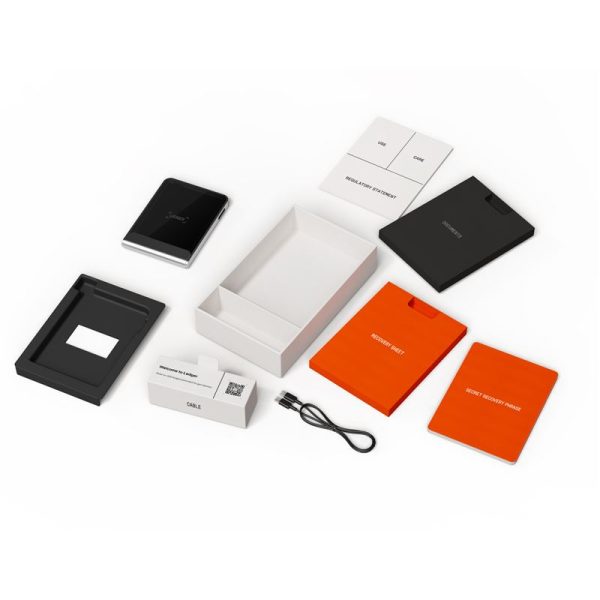 Ledger Flex Orange Crypto Hardware Wallet with Recovery Key (LEDGERFLEX-ORANGE-RK) - Image 8