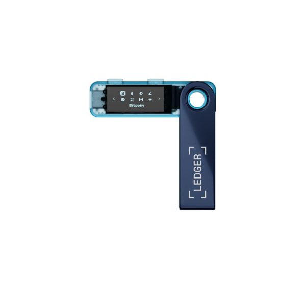 Ledger Nano S Plus Neptune Blue Crypto Hardware Wallet (LEDGERNANOS-NBLUE-RK) - Image 2