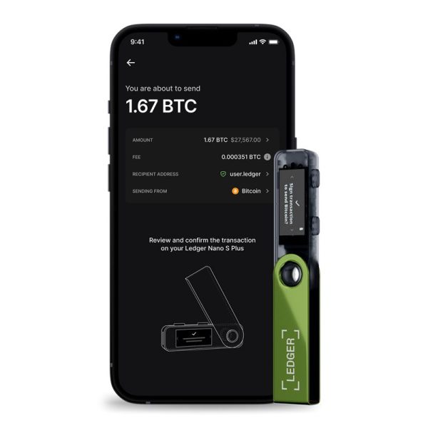 Ledger Nano S Plus Oxidate Green Crypto Hardware Wallet (LEDGERNANOS-OGREEN-RK) - Image 7