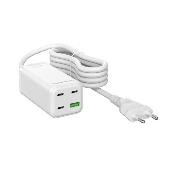 Mobile Origin GaN 100W Compact MultiHub Charger PW18 with 3x USB-C + USB-A (MO-100CMH-PW18) - Image 12