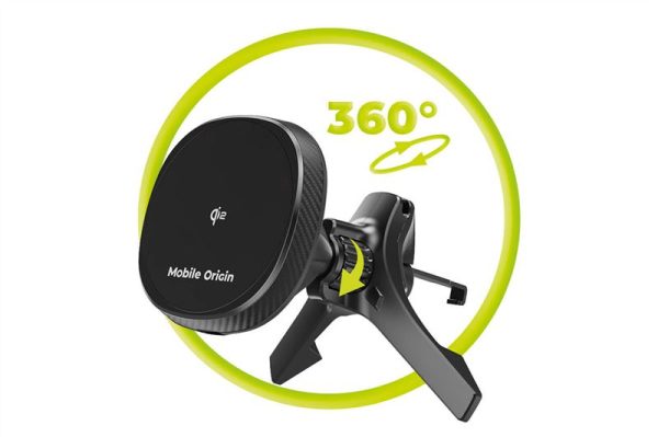 Mobile Origin Wireless Car Vent Qi2 Charger CA15 (MO-WCVCH-CA15) - Image 11