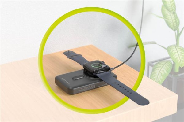 Mobile Origin Wireless Magnetic PowerBank 10000mAh USB-C and Lightning Cable PB11 (MO-WMP-PB11) - Image 4