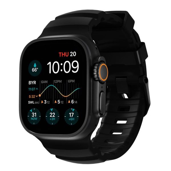 Nomad Rocky Point Band carbon black/black - Apple Watch 46mm/49mm (NM011697858) - Image 3