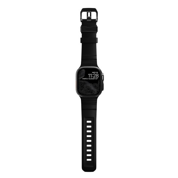 Nomad Rocky Point Band carbon black/black - Apple Watch 46mm/49mm (NM011697858) - Image 9
