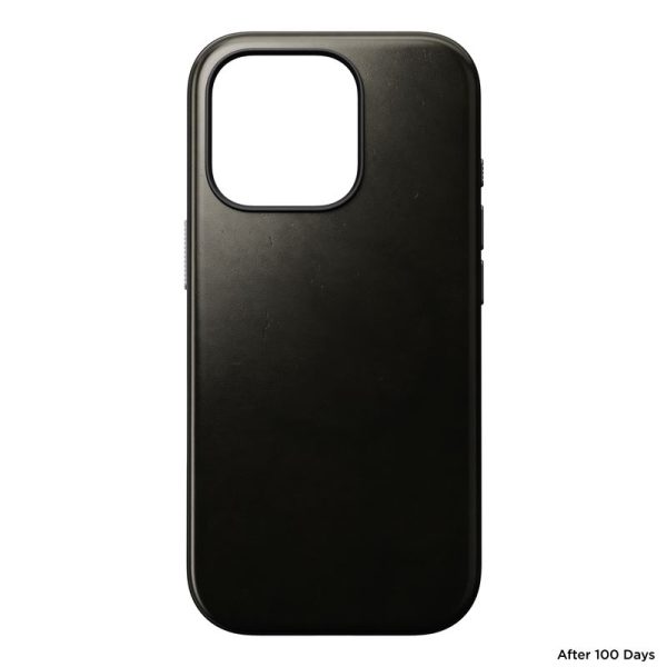 Nomad Modern Leather case green chrome - iPhone 16 Pro (NM01688785) - Image 3