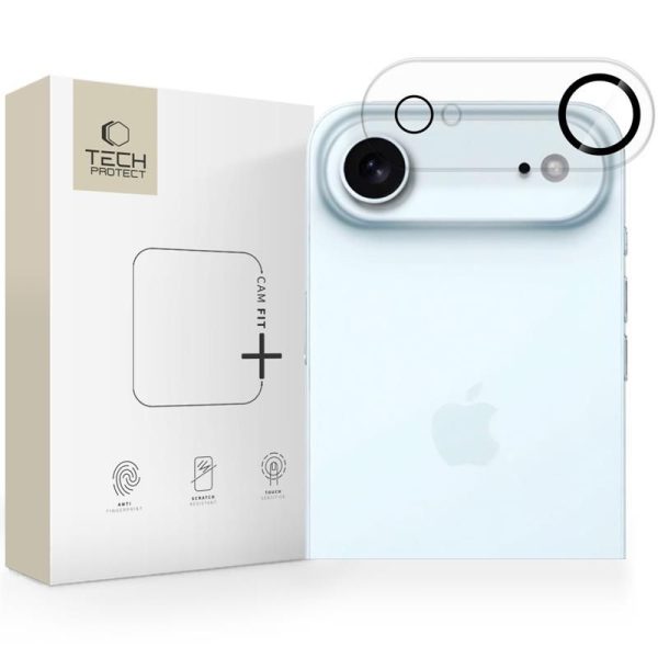 OSŁONA APARATU TECH-PROTECT CAM FIT+ IPHONE 17 AIR CLEAR