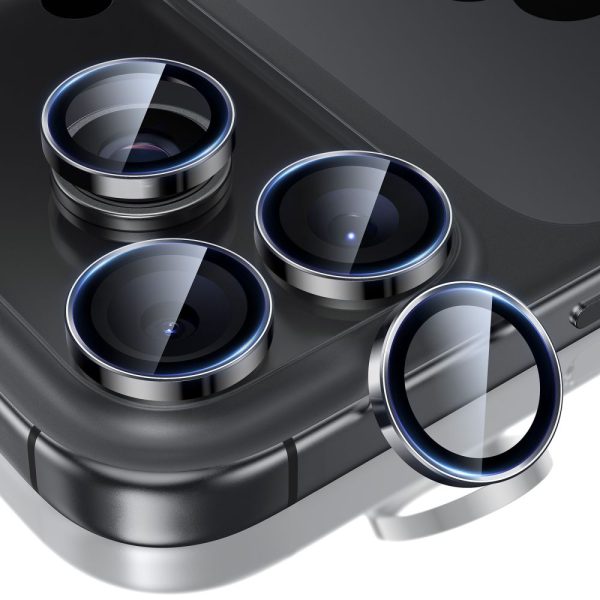 ESR ARMORITE CAMERA PROTECTOR IPHONE 14 PRO/14 PRO MAX/15 PRO/15 PRO MAX/16 PRO /16 PRO MAX/17 PRO/17 PRO MAX BLACK - Image 2