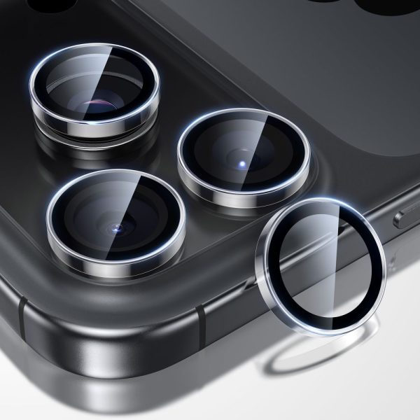 ESR ARMORITE CAMERA PROTECTOR IPHONE 14 PRO/14 PRO MAX/15 PRO/15 PRO MAX/16 PRO /16 PRO MAX/17 PRO/17 PRO MAX CLEAR - Image 2