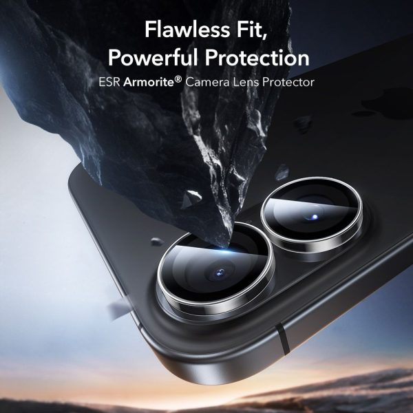 ESR ARMORITE CAMERA PROTECTOR IPHONE 16/16 PLUS/17 CLEAR - Image 3