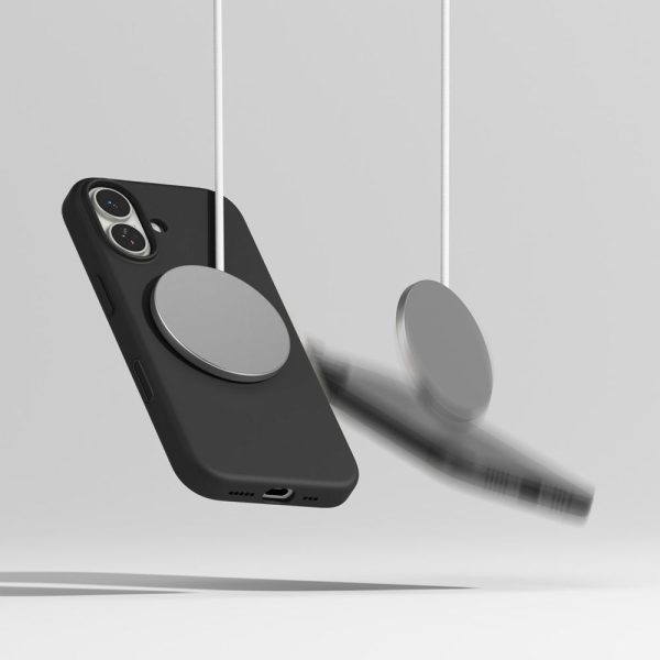RINGKE SILICONE MAGNETIC MAGSAFE IPHONE 17 BLACK - Image 8