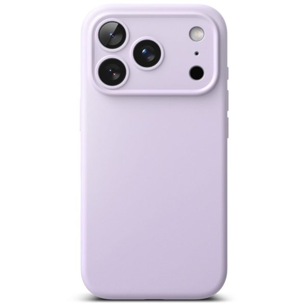 RINGKE SILICONE MAGNETIC MAGSAFE IPHONE 17 PRO LIGHT PURPLE - Image 4