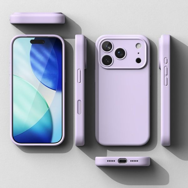 RINGKE SILICONE MAGNETIC MAGSAFE IPHONE 17 PRO LIGHT PURPLE - Image 7