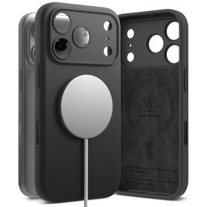 RINGKE SILICONE MAGNETIC MAGSAFE IPHONE 17 PRO MAX BLACK