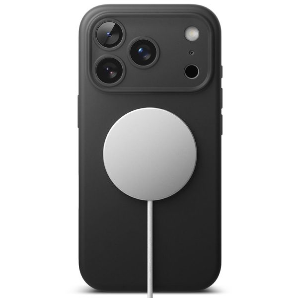 RINGKE SILICONE MAGNETIC MAGSAFE IPHONE 17 PRO MAX BLACK - Image 5