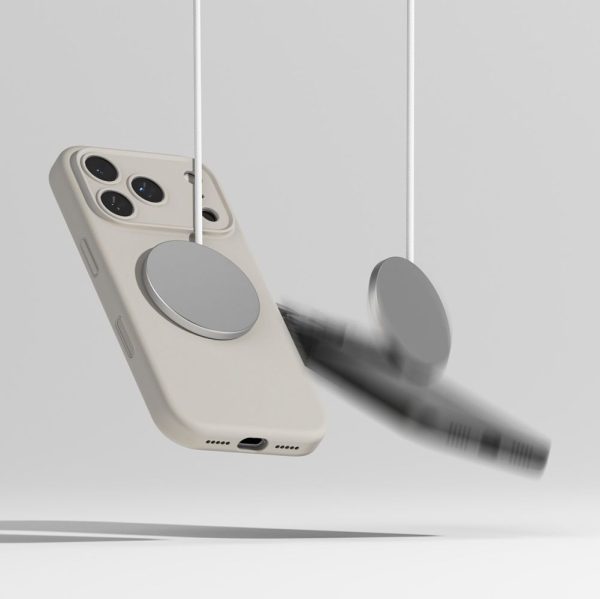 RINGKE SILICONE MAGNETIC MAGSAFE IPHONE 17 PRO MAX STONE - Image 8