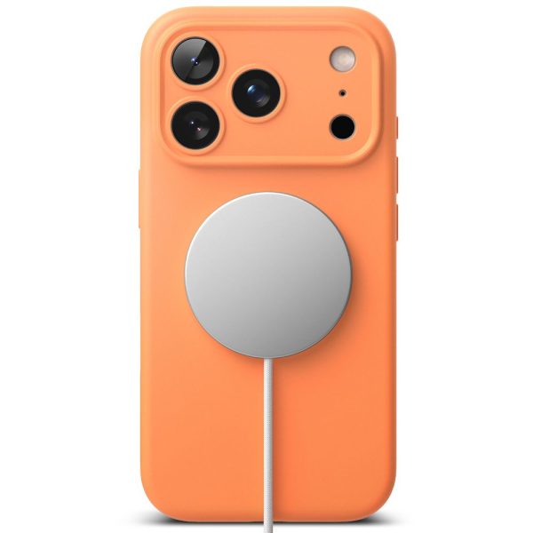 RINGKE SILICONE MAGNETIC MAGSAFE IPHONE 17 PRO MAX TANGERINE - Image 5