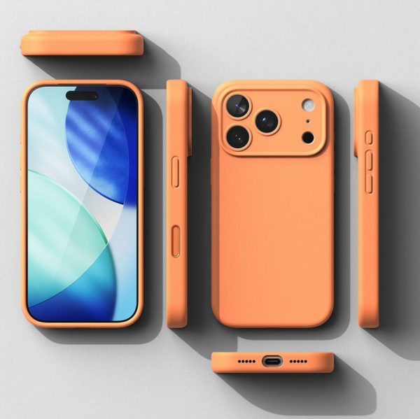 RINGKE SILICONE MAGNETIC MAGSAFE IPHONE 17 PRO MAX TANGERINE - Image 7