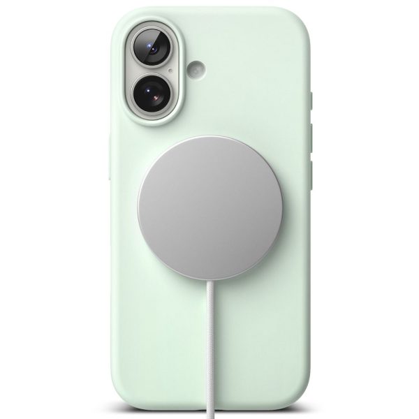 RINGKE SILICONE MAGNETIC MAGSAFE IPHONE 17 SOFT MINT - Image 5
