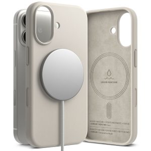 RINGKE SILICONE MAGNETIC MAGSAFE IPHONE 17 STONE
