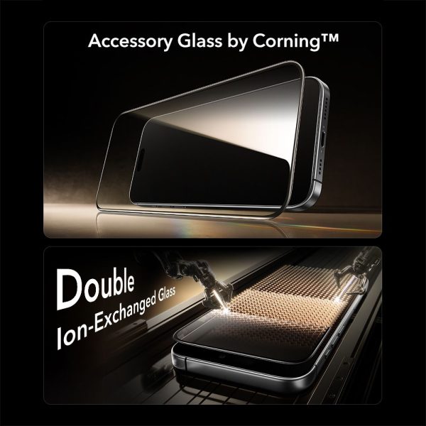 ESR ULTRAFIT ARMORITE PRO TEMPERED GLASS IPHONE 16 PRO/17 CLEAR - Image 3