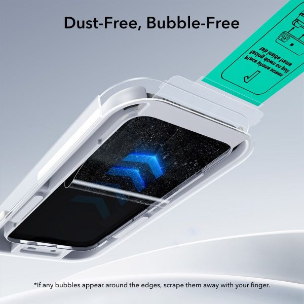 ESR ULTRAFIT TEMPERED GLASS 2-PACK IPHONE 17 AIR CLEAR - Image 3