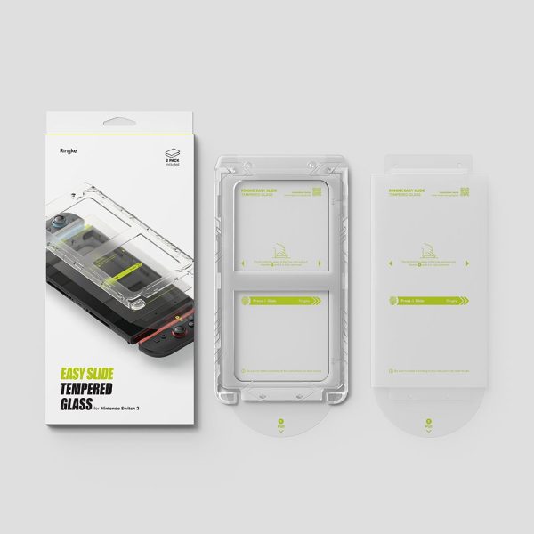 RINGKE EASY SLIDE 2-PACK NINTENDO SWITCH 2 CLEAR - Image 5