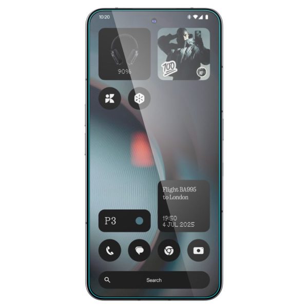 SPIGEN GLAS.TR SLIM 2-PACK NOTHING PHONE 3 CLEAR (AGL10208) - Image 2