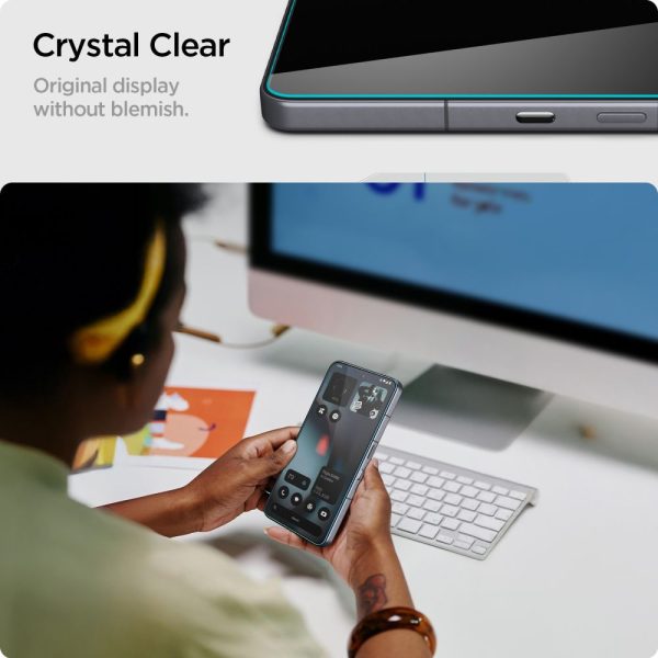 SPIGEN GLAS.TR SLIM 2-PACK NOTHING PHONE 3 CLEAR (AGL10208) - Image 9