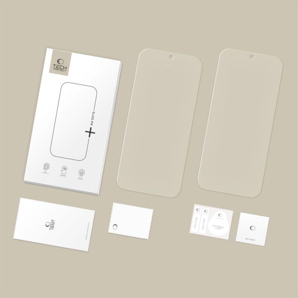 TECH-PROTECT GLASS FIT+ 2-PACK GOOGLE PIXEL 9/9 PRO/10/10 PRO CLEAR - Image 5