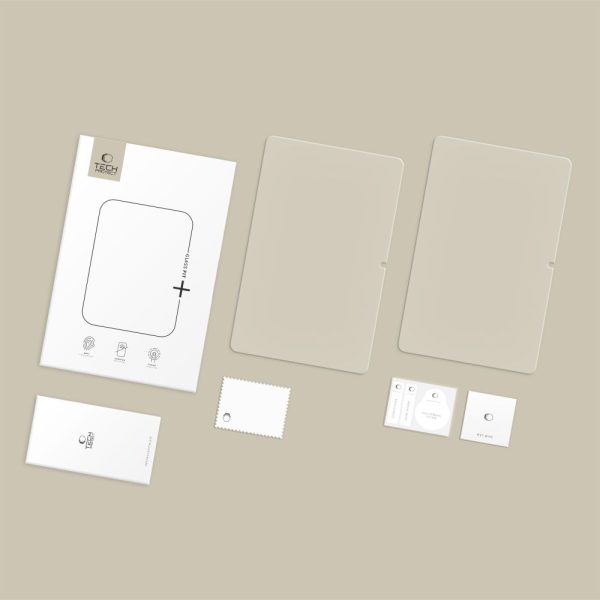 TECH-PROTECT GLASS FIT+ 2-PACK LENOVO IDEA TAB 11.0 TB-336 CLEAR - Image 6