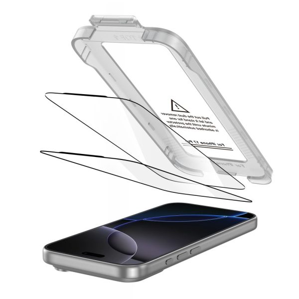 TECH-PROTECT QUICK SET+ 2-PACK IPHONE 17 PRO BLACK - Image 2