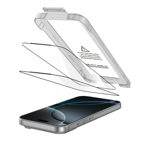 TECH-PROTECT QUICK SET+ 2-PACK IPHONE 17 PRO MAX BLACK - Image 2