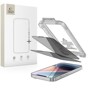 Privacy Τζάμι Προστασίας iPhone 13 13 Pro 14 16e 17e Tech-Protect Quick Set Spy+ 2-Pack