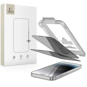 Privacy Τζάμι Προστασίας iPhone 14 Pro Tech-Protect Quick Set Spy+ 2-Pack