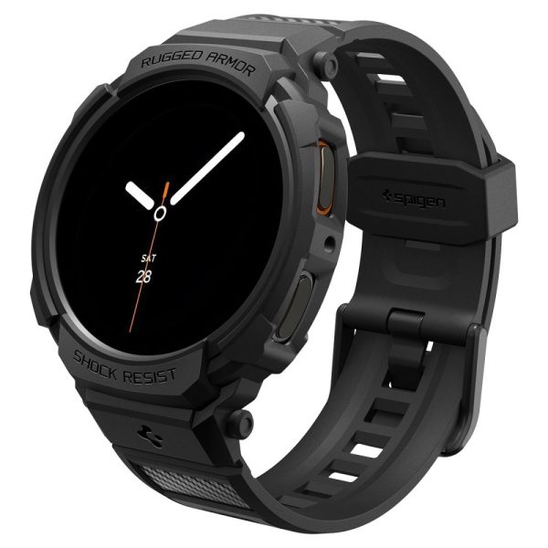 Spigen Rugged Armor Pro Matte Black-Samsung Galaxy Watch 8 44mm (ACS10007)